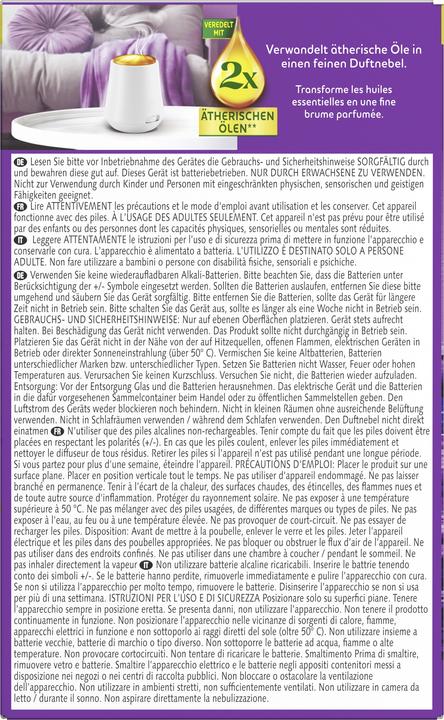 Immagine prodotto Air Wick Set iniziale di diffusori di oli aromatici bergamotto e lavanda