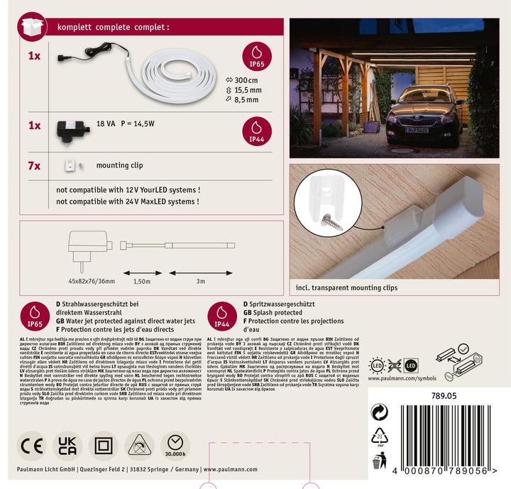 Actual product image Paulmann SimpLED (Warm white, 300 cm, Indoor)