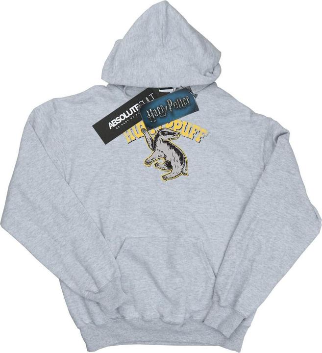 Produktbild Hufflepuff Sport Emblem Kapuzenpullover Mädchen (140, 146)