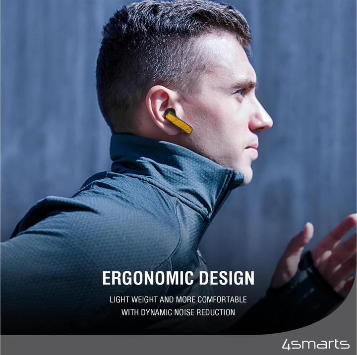 Productafbeelding 4smarts TWS Bluetooth koptelefoon GameBuds (Geen ruisonderdrukking, 24 h, Bedraad)