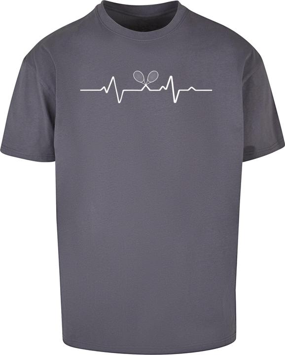 Merchcode Tennis Beats Heavy Oversized Tee - 116255