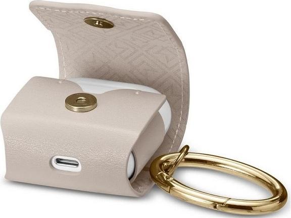 Immagine prodotto Spigen La Manon Custodia per AirPods in pelle PU blady różowy/rosa pallido 074CS26377 (Borsa per cuffie)