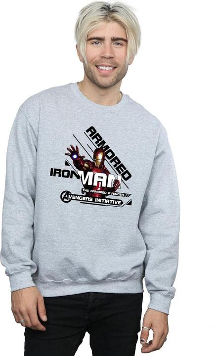 Immagine prodotto Iron Man Armored Avenger Felpa Uomo (3XL)