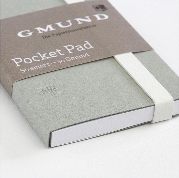 Actual product image Gmund Pocket Pad (6.7 x 13.8 cm, Plain, Hardcover)