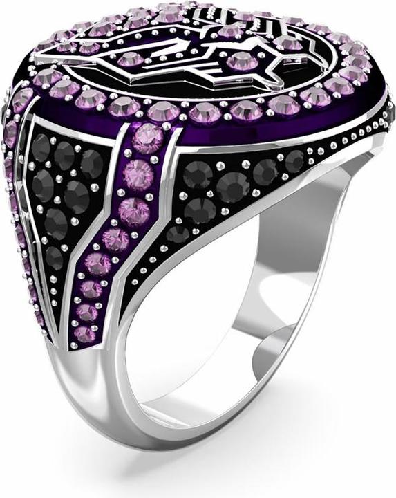 Actual product image Swarovski Marvel Black Panther Ring Purple (52)