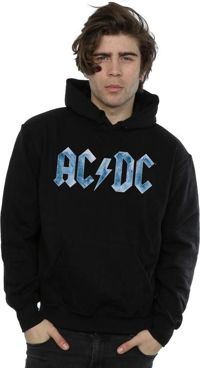 Actual product image AC/DC Mens Ice Logo Cotton Hoodie (L)
