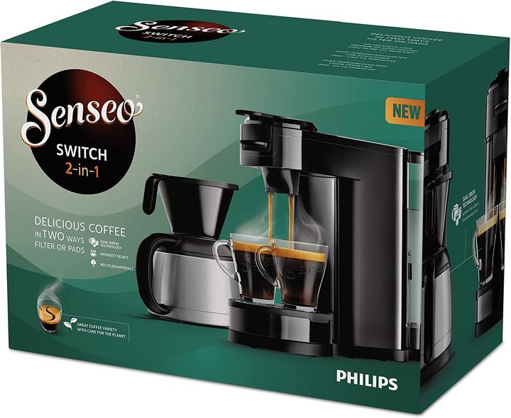Actual product image Philips SENSEO Switch pad and filter coffee machine (Senseo)