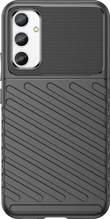 Actual product image Hurtel Thunder Case case for Samsung Galaxy A34 5G silicone armor case black (Samsung Galaxy A34 5G)