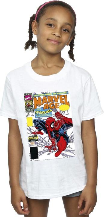 Image du produit - T-shirt SPIDER-MAN AGE COMIC COVER - Fille (152, 158)