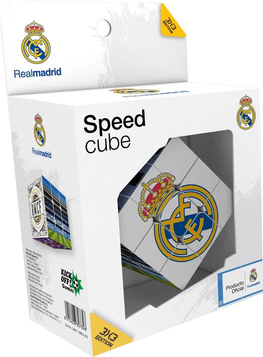 Produktbild Rubik's Real Madrid Cube Zauberwürfel | Real Madrid Rubik Würfel (3 x 3)