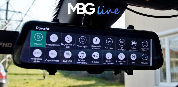 Actual product image MBG Line Video recorder HS900PRO (Built-in microphone, Built-in display, Bluetooth, Wi-Fi, QHD)
