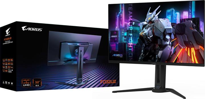 Actual product image Gigabyte Aorus FO32U2 (3840 x 2160 Pixels, 31.50")