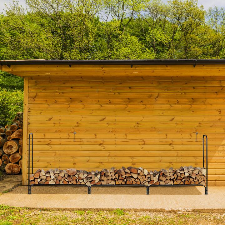 Actual product image Relaxdays Firewood shelve (370 x 38.5 x 122 cm)