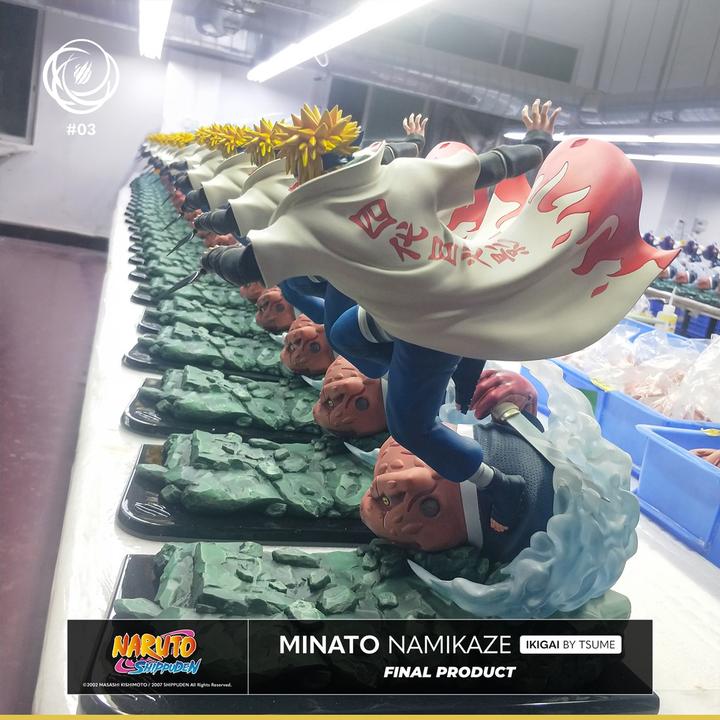 Actual product image Tsume Naruto Shippuden "Minato Namikaze" Ikigai 1/6 Statue