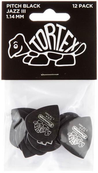 Immagine prodotto Dunlop Tortex Pitch Black Jazz - 1,14