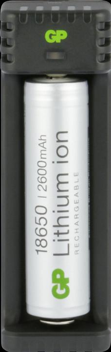 Immagine prodotto GP Batteries L111 (1 pz., 18650, 2600 mAh, Batteria + Caricabatterie)