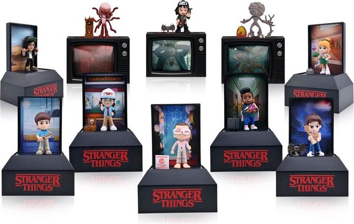 Actual product image YuMe 12pz) Stranger Things Upside Down Capsule S2 Display