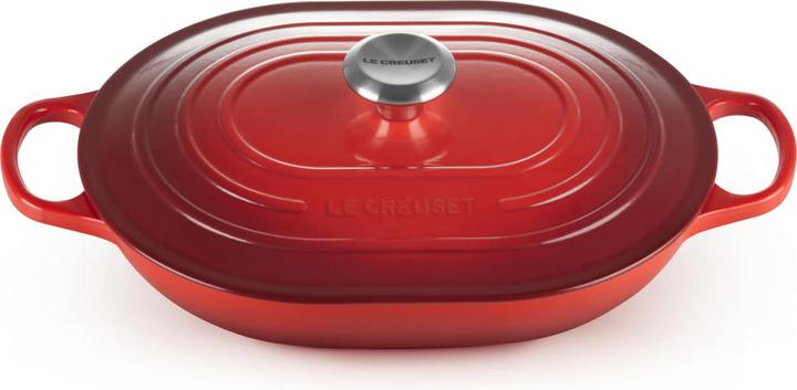 Produktbild Le Creuset Oblong Signature (31 cm, Bräter + Schmortopf, Gusseisen)