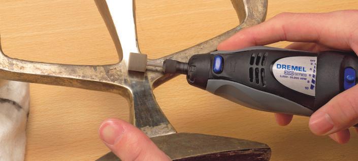 Actual product image Dremel Impregnated polishing wheel