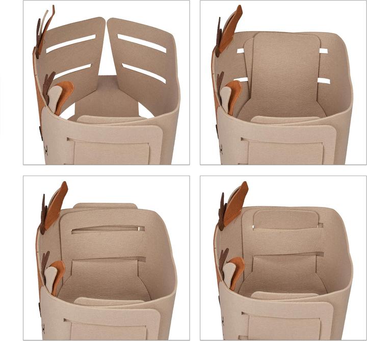 Actual product image Relaxdays Storage basket