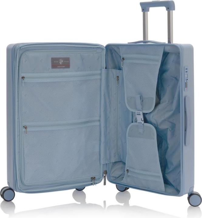 Actual product image Heys Earth Tones -matkalaukku, vaaleansininen (81 l, M (50 - 90l))
