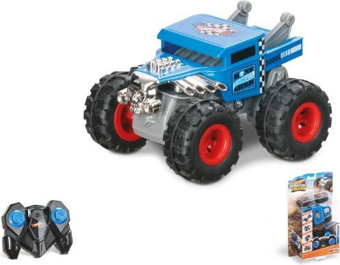 Actual product image Mondo Motors - Hot Wheels Monster Trucks Bone Shaker - Remote Control Car for Kids - Colour Blue - 63
