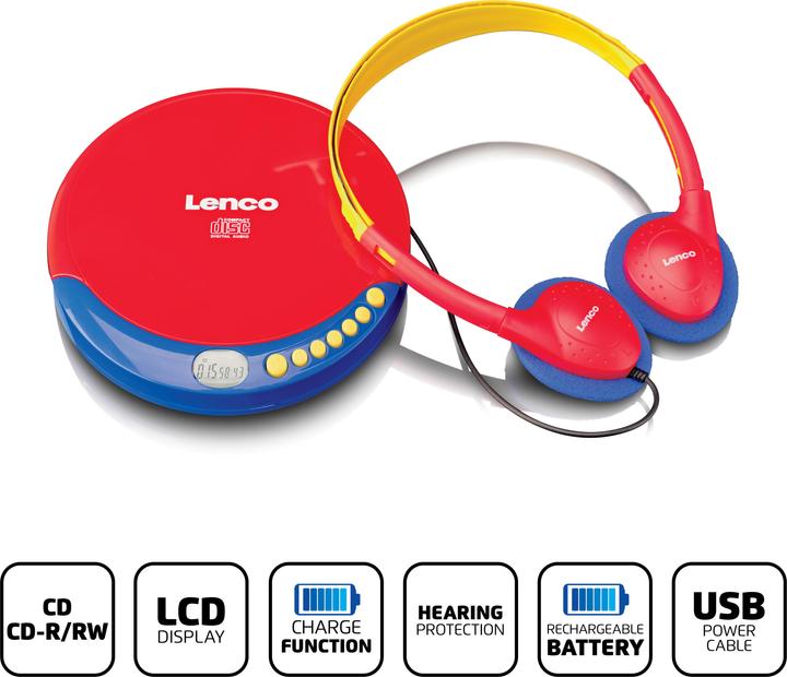 Image du produit Lenco CD-021KIDS
