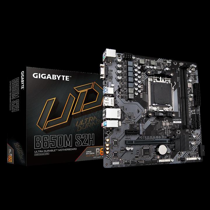 Produktbild Gigabyte B650M DS2H (rev 1.0) (AM5, AMD B650, mATX)