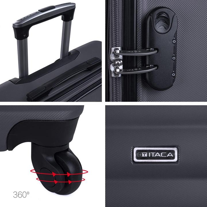 Image du produit Itaca Reisekoffer Set (105 l, Bagage à main (jusqu'à 50l), M (50 - 90l), L (90 - 115l))