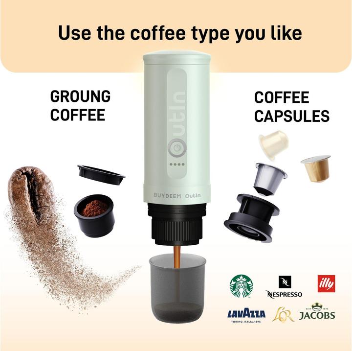 Produktbild OutIn Reisekaffeemaschine Nano Kapseln (0.08 l)