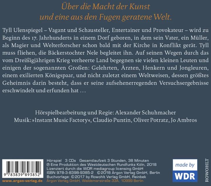 Immagine prodotto Tyll (Daniel Kehlmann, Lars Rodolfo, Gustav Peter Wöhler, Sylvester Groth, Gerd Wameling, Tedesco)