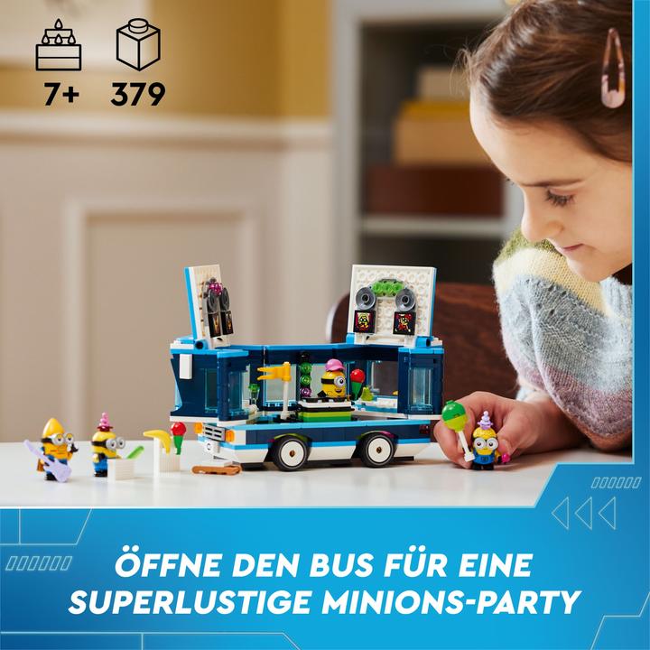 Actual product image LEGO Minions and the party bus (75581, LEGO Minions)