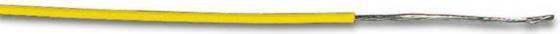 Actual product image Cables HOOK-UP WIRE - ø 1.4 mm - 0.2 mm² - FULL CORE - YELLOW