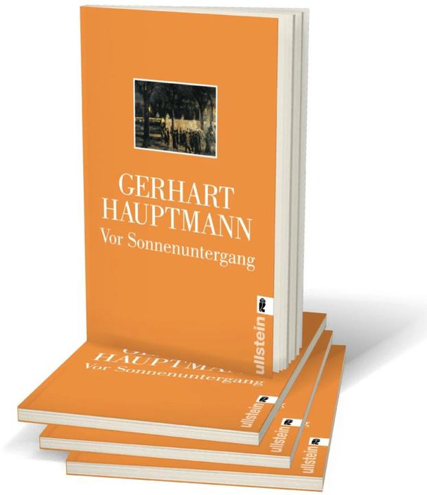 Image du produit Vor Sonnenuntergang (Allemand, Capitaine Gerhart, 2002)