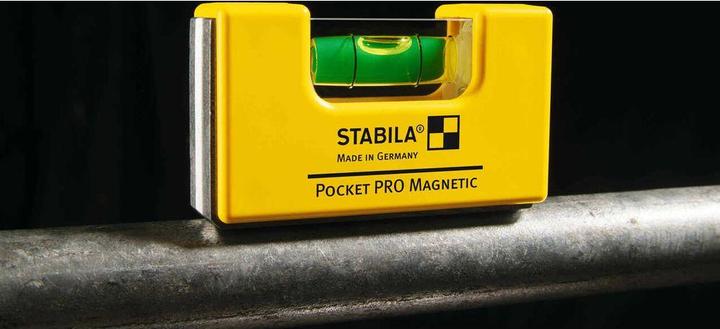 Produktbild Stabila Wasserwaage Pocket PRO Magnetic (6.70 cm)
