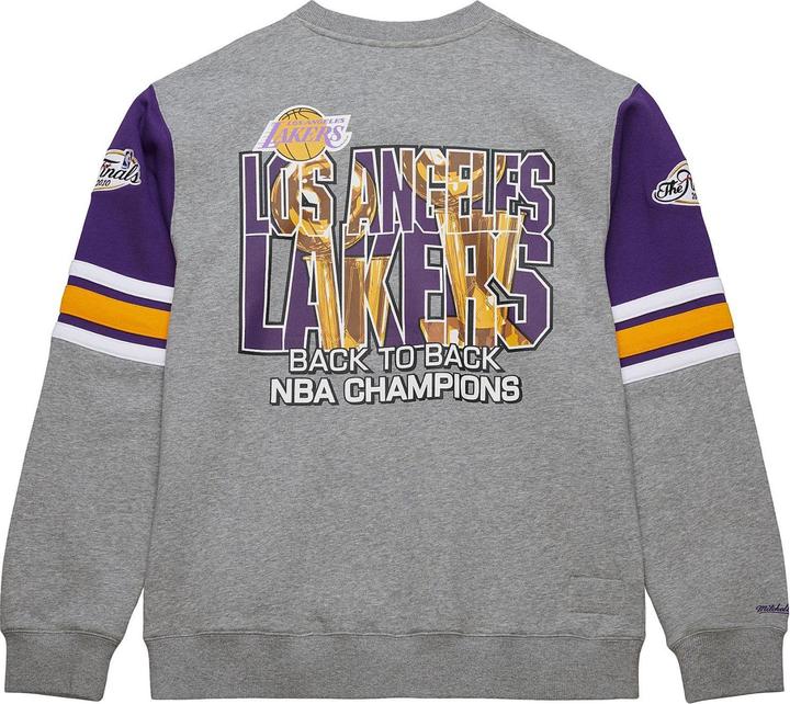 Actual product image Mitchell & Ness Fleece 4.0 Pullover Los Angeles Lakers - L (L)