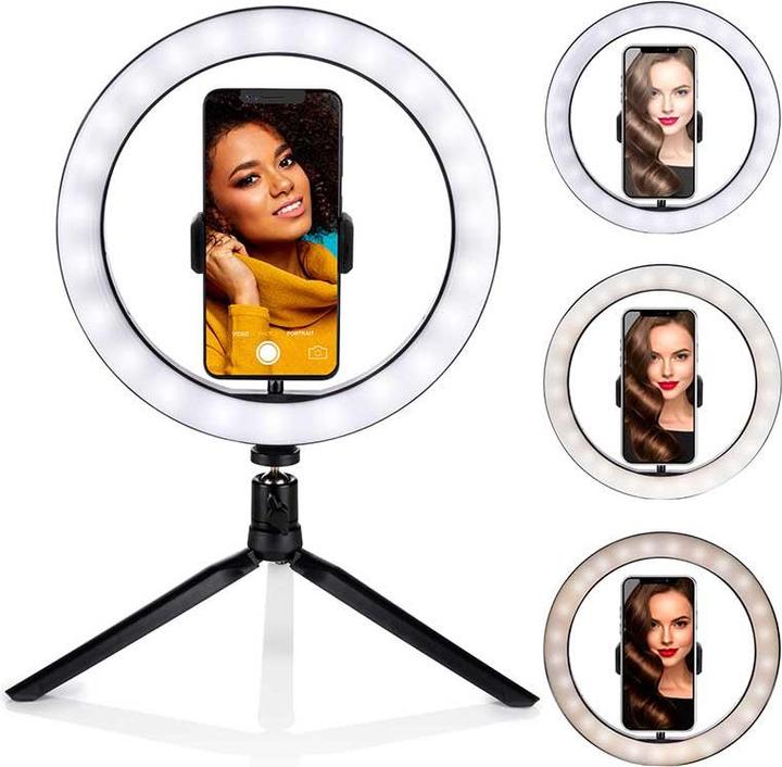 Immagine prodotto Grundig Anello luminoso per selfie 120 LED, 25 cm