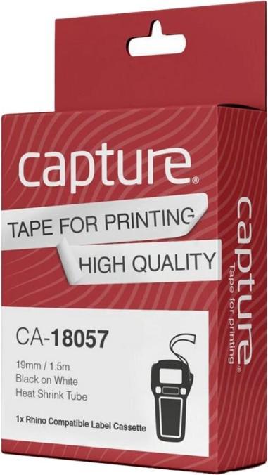 Image du produit Capture 19mm x 1.5m Noir sur blanc