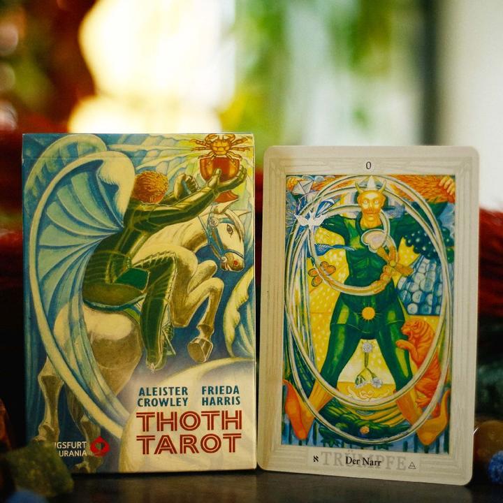 Actual product image Aleister Crowley Thoth Tarot Pocket DE (German, Aleister Crowley, 2023)