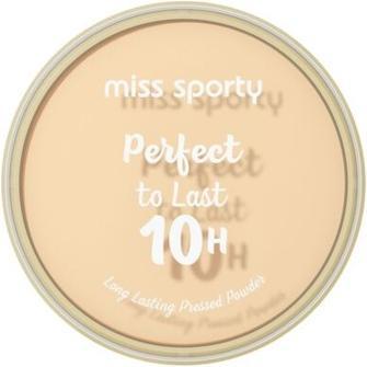 Produktbild Miss Sporty Perfect To Last 10H Mattifying Face Powder 050 Transparent 9G (050 Transparent 9G)
