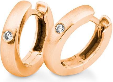 Produktbild Breuning Creolen - BRILL. 0,04 Ct. H/si (750/18 K Gold)