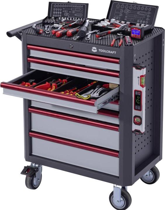 Actual product image Toolcraft Workshop trolley WSW-407 96029C7 (7 x)