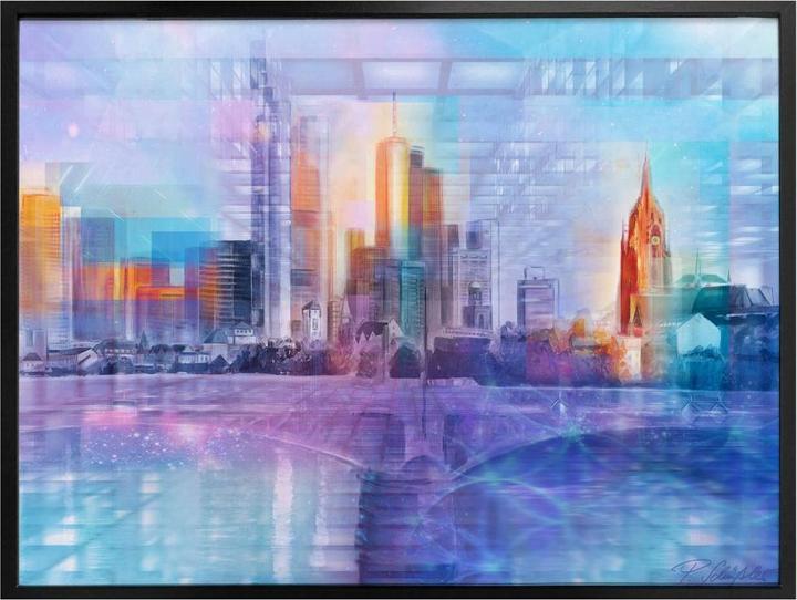 Produktbild Trenddeko Frankfurt am Main farbig (150 x 120 cm)