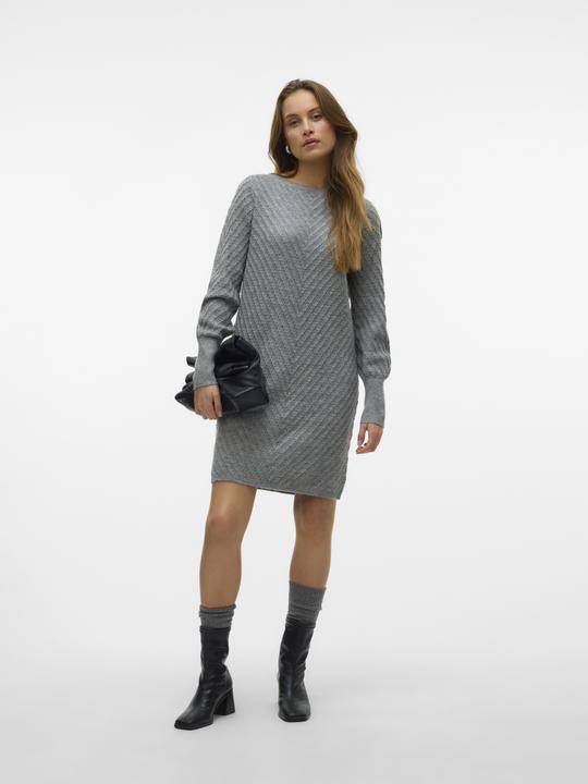 Image du produit Vero Moda VMANJASTINNA LS BOATNECK DRESS GA EXC Robe en maille (XS)