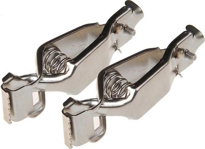 Immagine prodotto IWH 19032 Clip di ricarica 25A batteria morsetto a polo positivo, morsetto a molla polo negativo 1