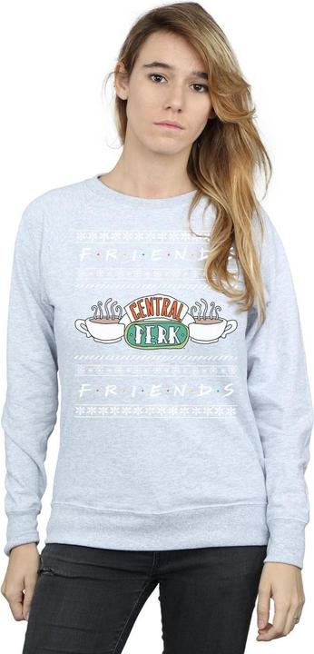 Actual product image Friends Womens/Ladies Fair Isle Central Perk Sweatshirt (L)