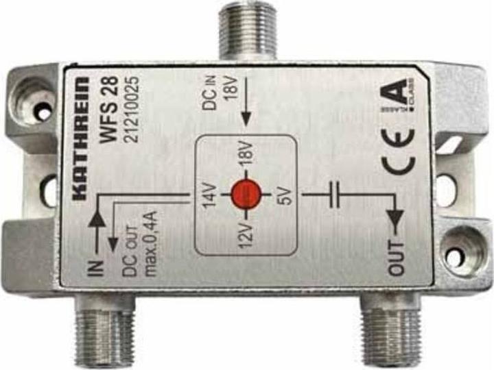 Actual product image Kathrein WFS 28 Antenna Signal Diplexer (DiSEqC)