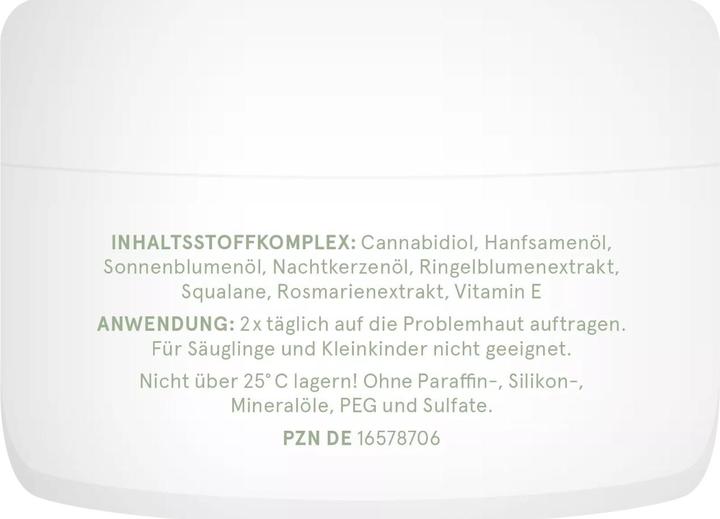 Image du produit CBD Vital Cosmétiques biologiques (Crème pour le corps, 50 ml)