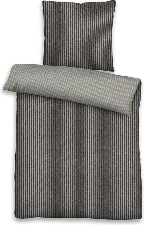 Produktbild Traumschlaf Melange Flanell (Bettwäsche Set, 135x200 cm + 80x80 cm)
