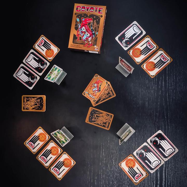 Actual product image HG008 - Coyote - Card game, for 3-6 players, from 10 years (DE Edition) (German)